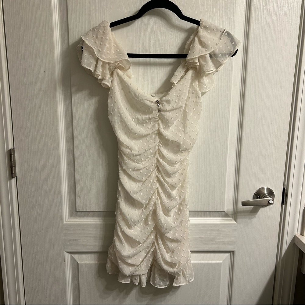 Zara white Mini Dress